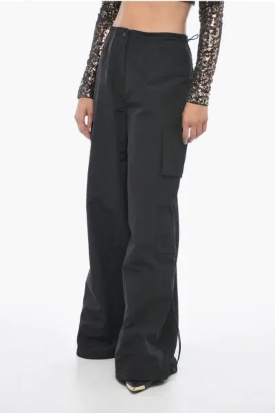 Palm Angels Wide Leg Fit Parachute Cargo Pants