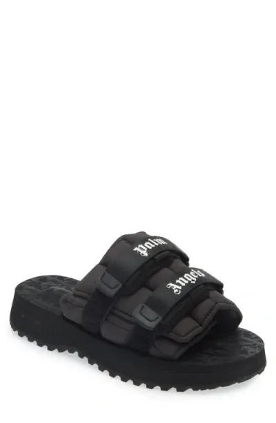 Palm Angels X Suicoke Moto Slide Sandal In Black No Co