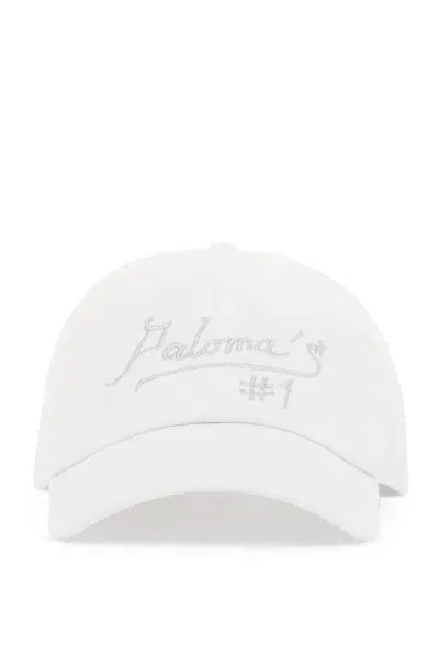 Paloma Wool Palomar Baseball Cap In 白色的