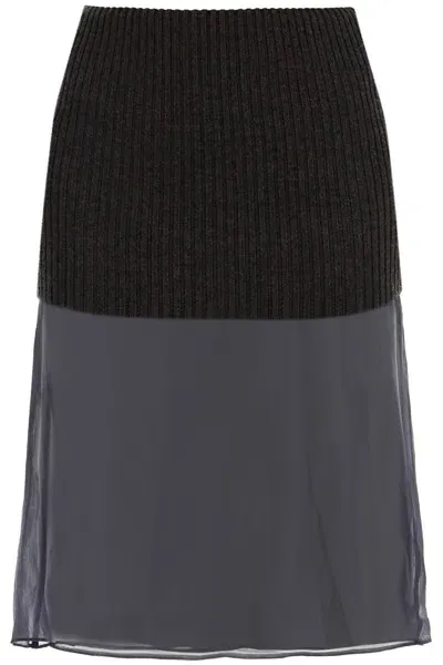 Paloma Wool Mini Holly Skirt In Black