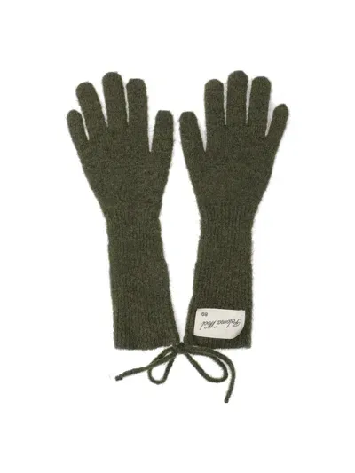 Paloma Wool 'peter' Gloves In Green