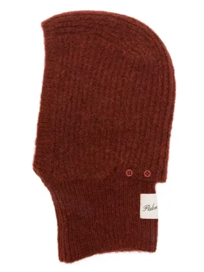 Paloma Wool Ribbed Balaclava In Red