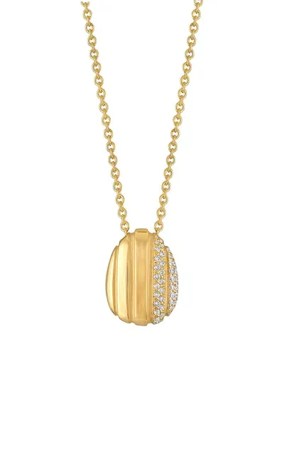 Pamela Zamore Eos 18k Yellow Gold Diamond Necklace