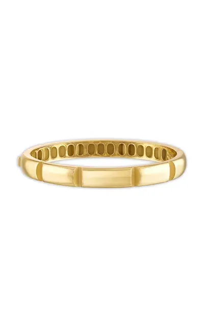 Pamela Zamore Veda 18k Yellow Gold Bangle