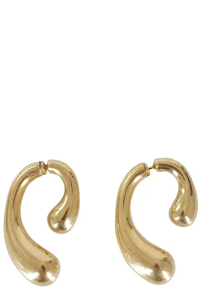 Panconesi P Earrings In Gold