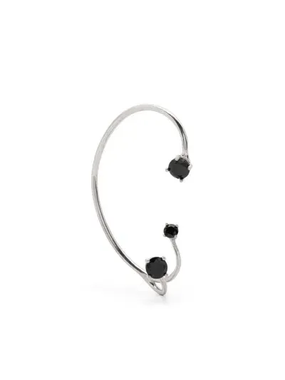 Panconesi Three Point Ear Cuff Accessories In Black