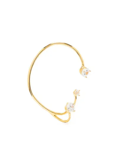 Panconesi Three Point Ear Cuff S In Gold