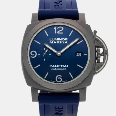 Pre-owned Panerai Grey Stainless Steel Luminor Submersible Pam00959 Automatic Men's Wristwatch 42 Mm