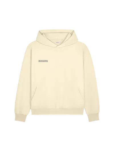 Pangaia 365 Midweight Hoodie In Travertine Beige