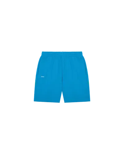 Pangaia 365 Midweight Mid Length Shorts In Geyser Blue