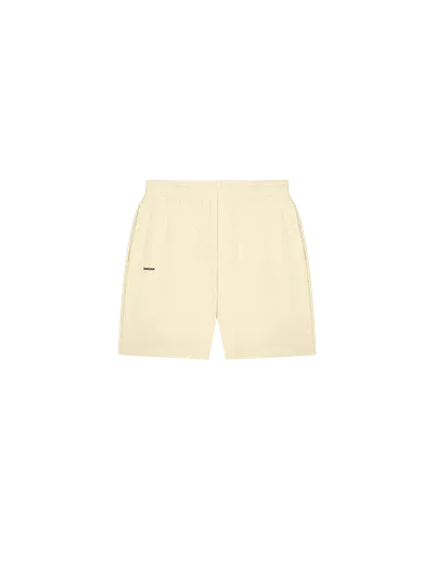 Pangaia 365 Midweight Mid-length Shorts In Travertine Beige