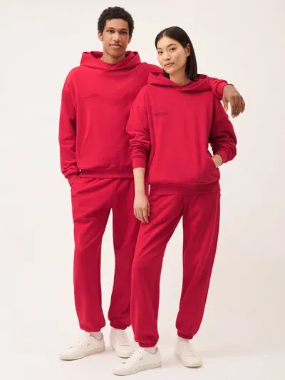 Pangaia 365 Midweight Track Pants In Red