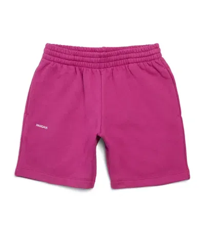 Pangaia Kids' Cotton 365 Sweatshorts In Purple