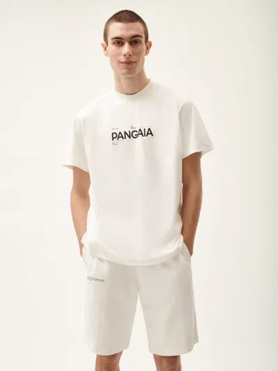 Pangaia Mens 365 Midweight Definition T-shirt In Off-white