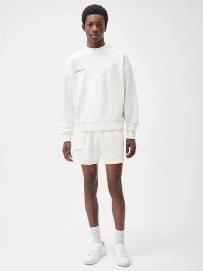 Pangaia Mens 365 Midweight Shorts In Off-white