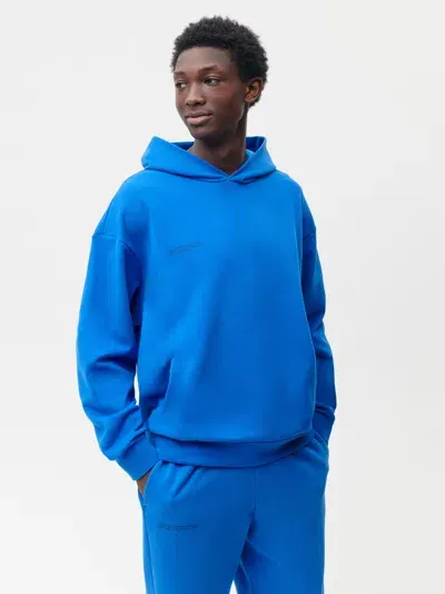 Pangaia Mens 365 Midweight Soft Organic Cotton Hoodie In Cobalt Blue