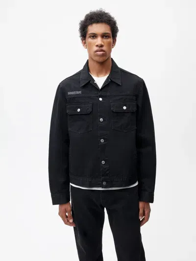 Pangaia Mens Nettle Denim Jacket In Black