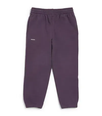 Pangaia Kids' Organic Cotton 365 Sweatpants In Purple