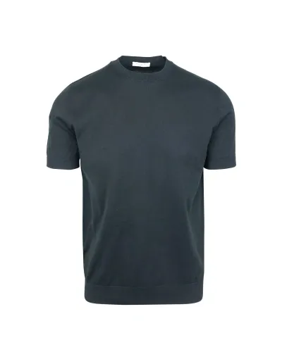 Paolo Pecora T-shirt In Maglia Fine In 9000