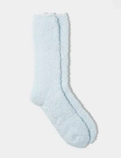 Papinelle Cozy Bed Socks In Blue