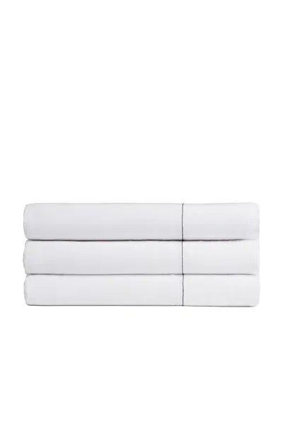 Parachute Heirloom Tencel Linen Top Sheet In White