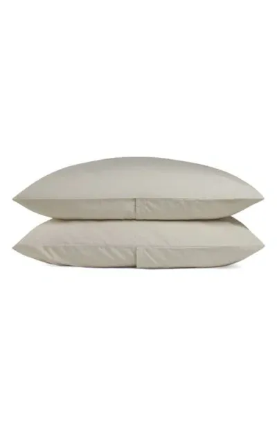 Parachute Set Of 2 Brushed Cotton Pillowcases In Bone