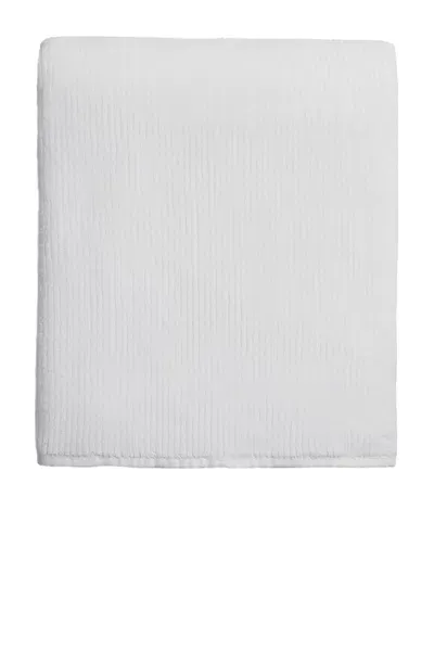 Parachute Soft Rib Bath Sheet In White