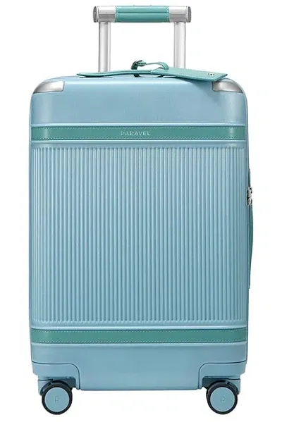 Paravel Aviator Carry-on Recycled Hardshell Suitcase In Marine Blue