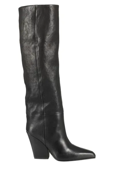 Paris Texas Jane Boot In Black