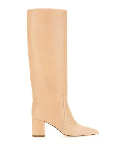 Paris Texas Knee-high Boot In Beige