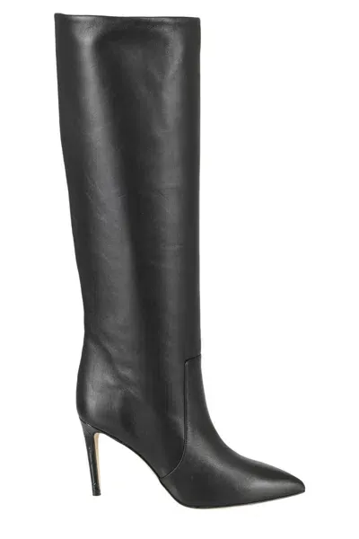 Paris Texas Stiletto Boot 85 In Black