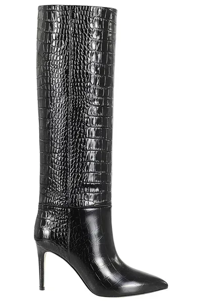 Paris Texas Stiletto Boot 85 In Carbone