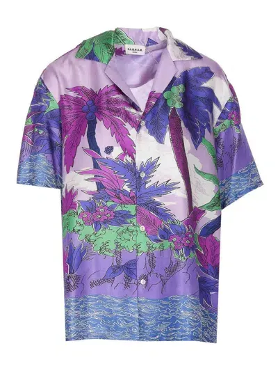 P.a.r.o.s.h Sepalm Shirt In Purple