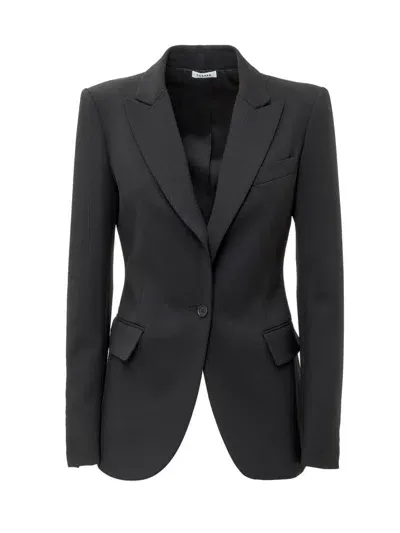 P.a.r.o.s.h Liliuxy Single-breasted Blazer In Black