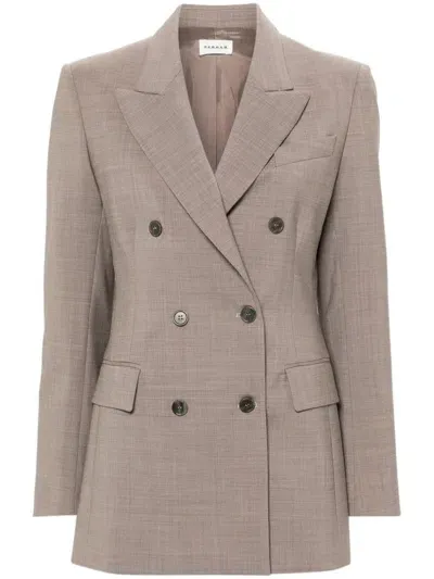 P.a.r.o.s.h Lille Blazer In Gray