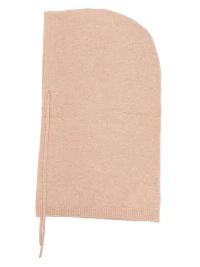 P.a.r.o.s.h Ribbed Balaclava In Neutrals