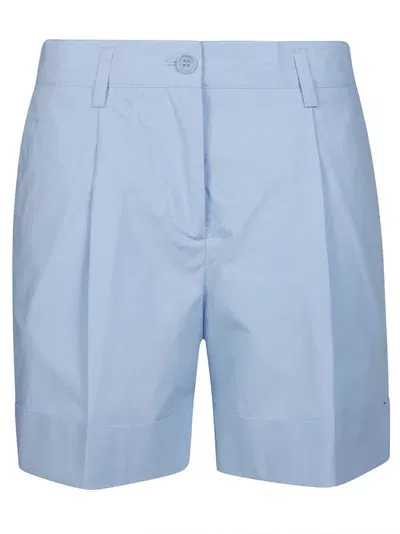 P.a.r.o.s.h Parosh Shorts Cotone In Light Blue