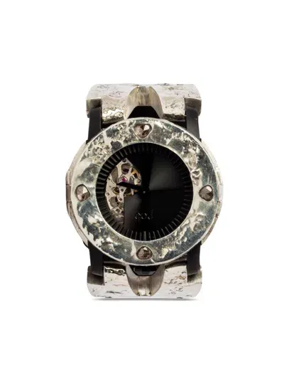 Parts Of Four P4—fob Watch #236 41mm In Silver