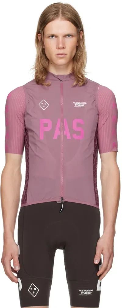 Pas Normal Studios Purple Pas Mechanism Vest In Mauve