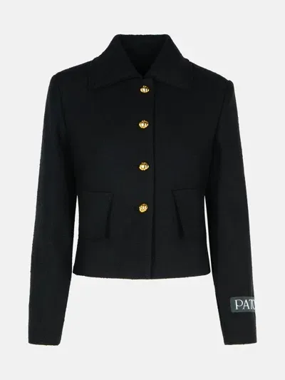 Patou Black Wool Blend Jacket