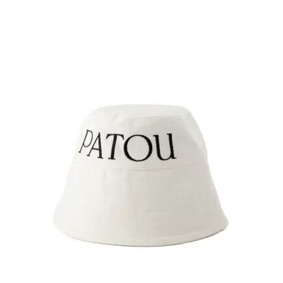 Patou Bucket Hat -  - Cotton - White