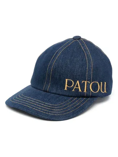 Patou Unisex  Cap In Blue