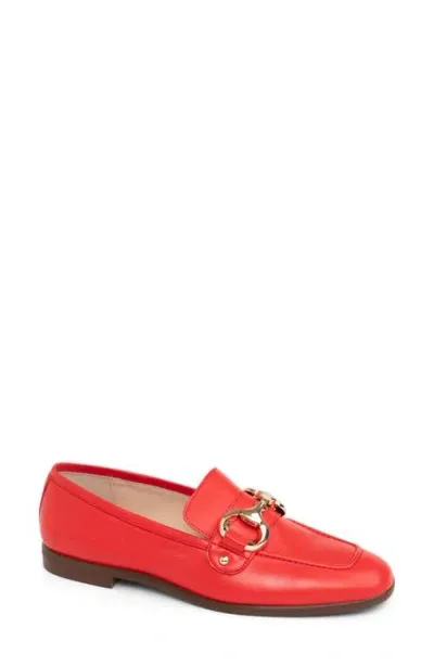 Patricia Green Harlow Bit Loafer In Red