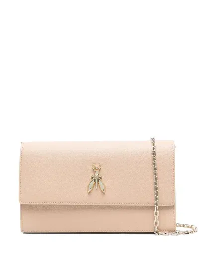 Patrizia Pepe Fly Cross Body Bag In Neutral