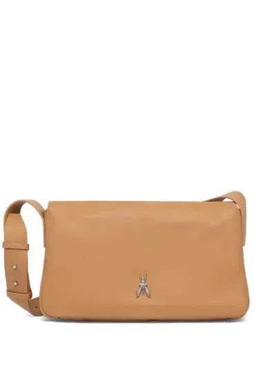 Patrizia Pepe Fly Shoulder Bag In Neutrals