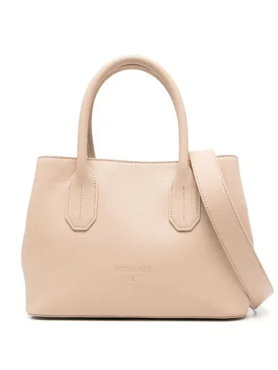 Patrizia Pepe Fly Tote Bag In Neutral