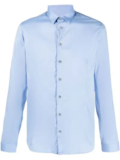 Patrizia Pepe Slim-fit Shirt In Blue