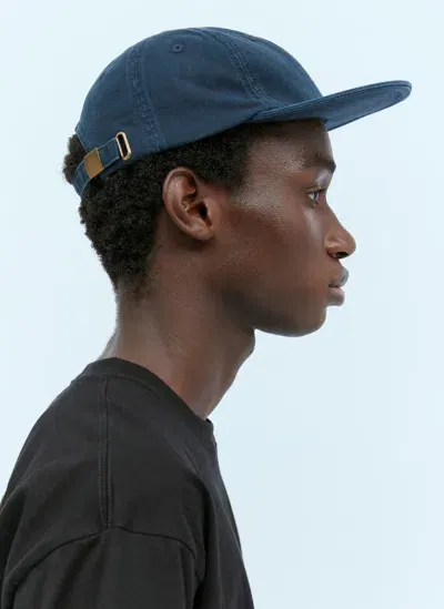 Patta Logo Embroidery Baseball Cap In Navy