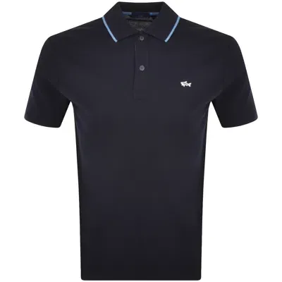 Paul &amp; Shark Paul And Shark Pique Polo T Shirt Navy