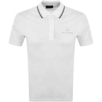 Paul &amp; Shark Paul And Shark Short Sleeved Polo T Shirt White